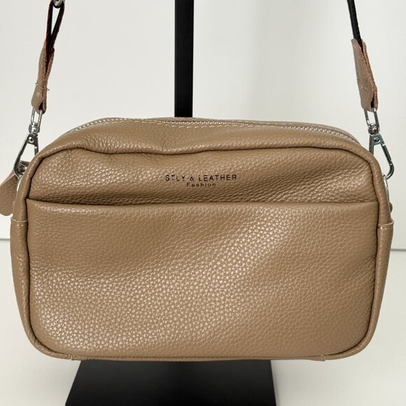 STLY & Leather Fashion Crossbody Bag - Picture 8 of 10